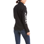 10019206AriatSoftshellJacketBlackBack