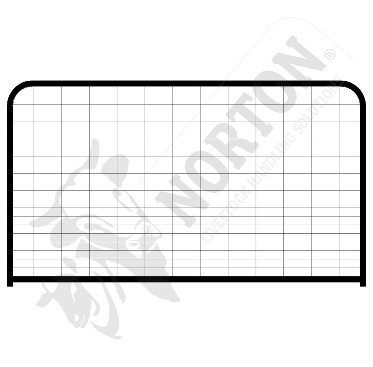 Farm Gate Standard Weld Mesh 25nb
