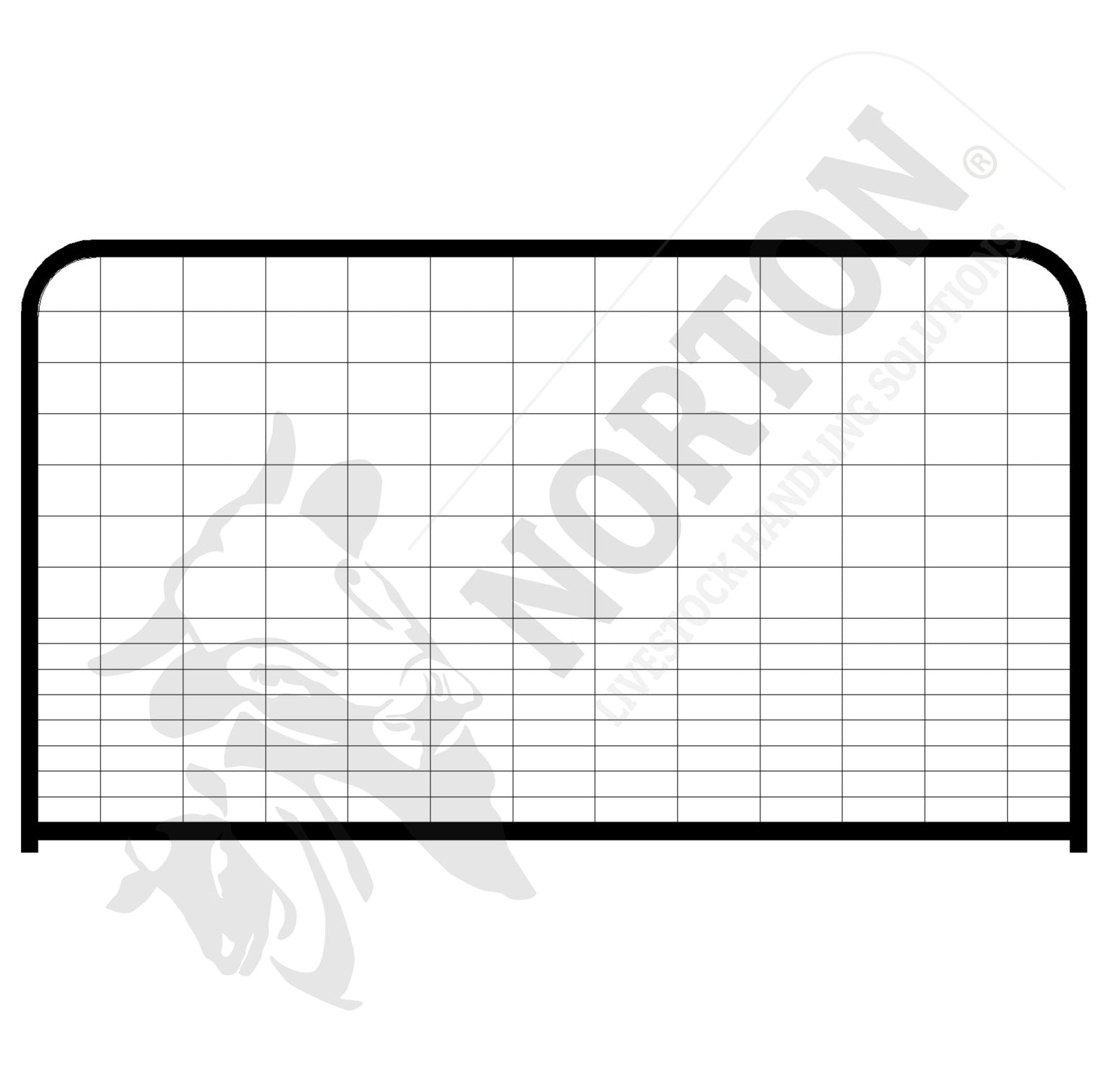 Farm Gate Standard Weld Mesh 25nb