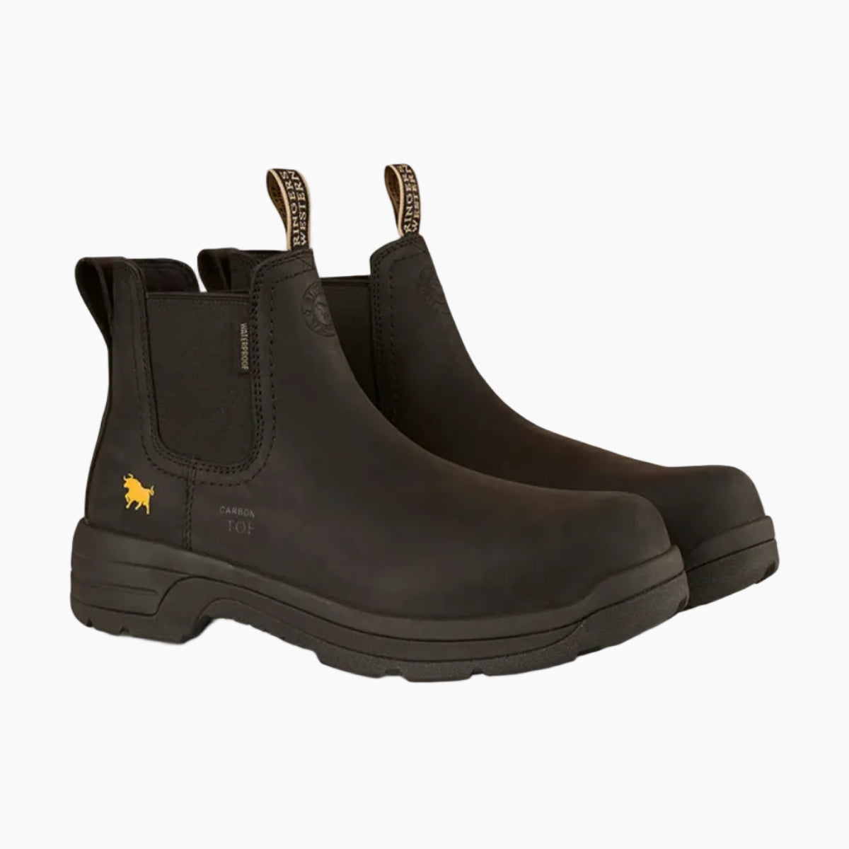 125085RW-BLKMensChelseaTradieBoot
