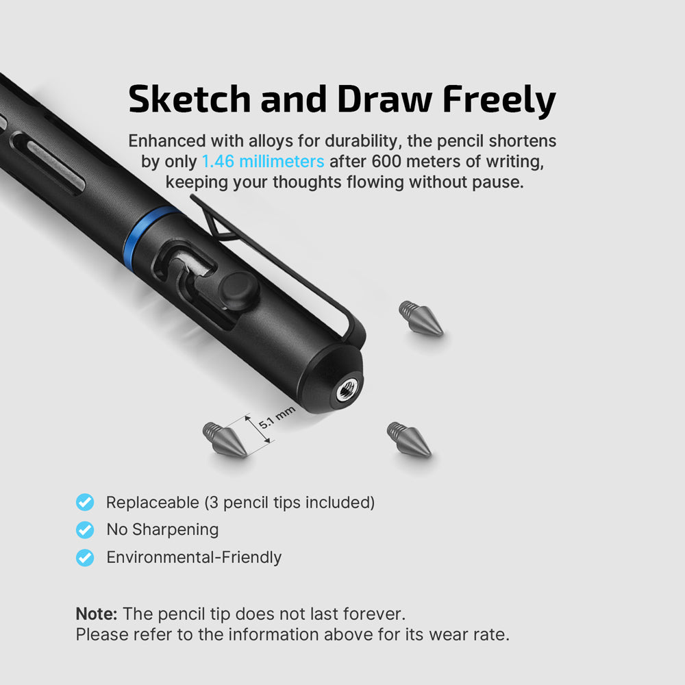 Olight Open Mini 2 Multi-functional Bolt Action Pen with Ballpoint and Pencil Tip