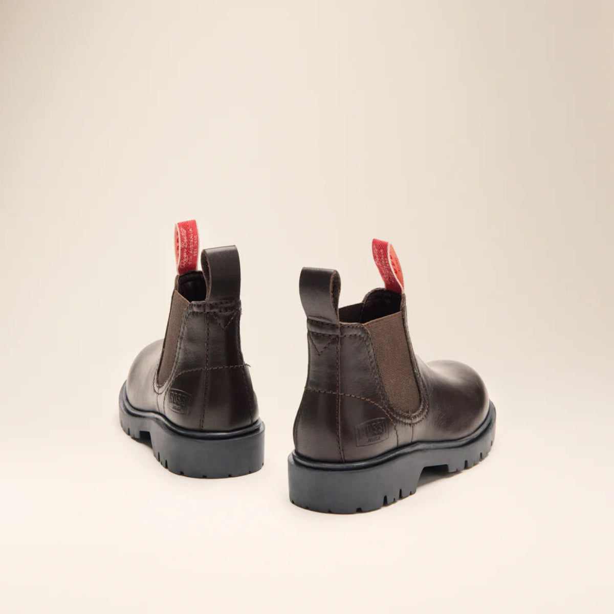 204KidsBarkBootClaretBack