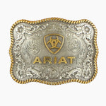 A37007AriatAntiqueBuckleSilver-Gold