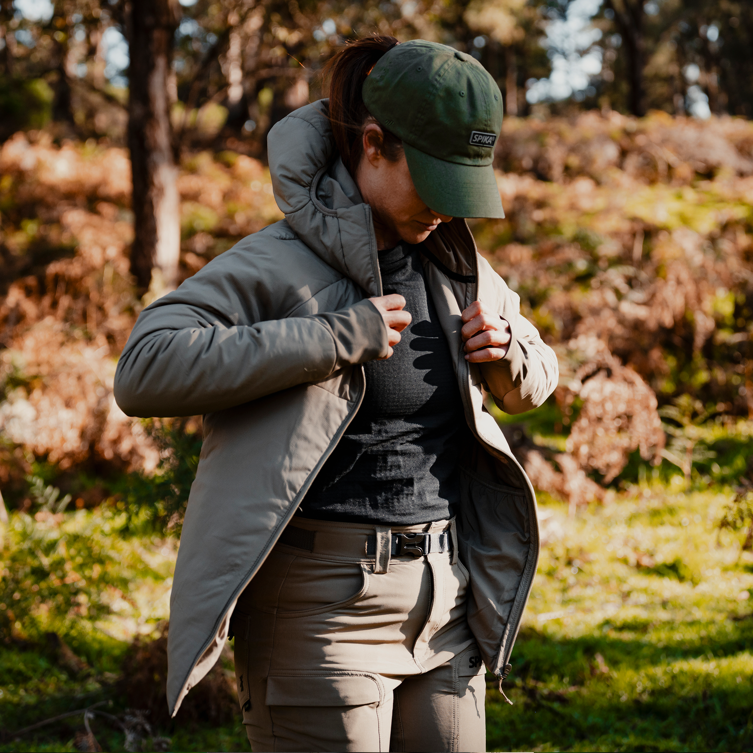 AURA HYBRID PUFFER JACKET - WOMENS