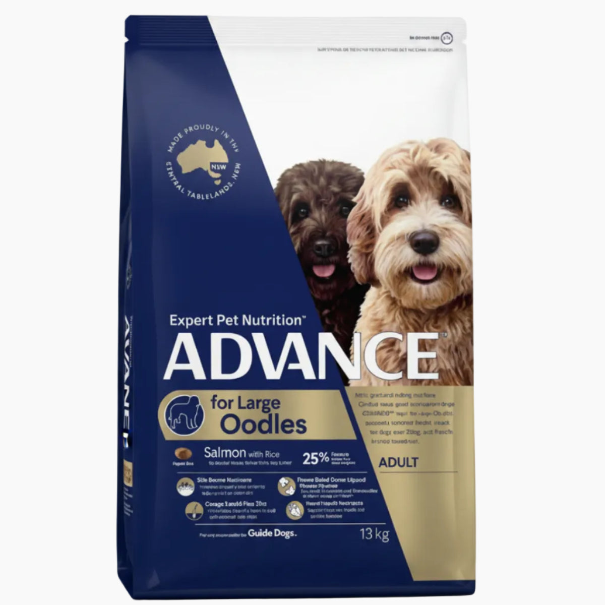 AdultLargeOodleSalmonRice13kg