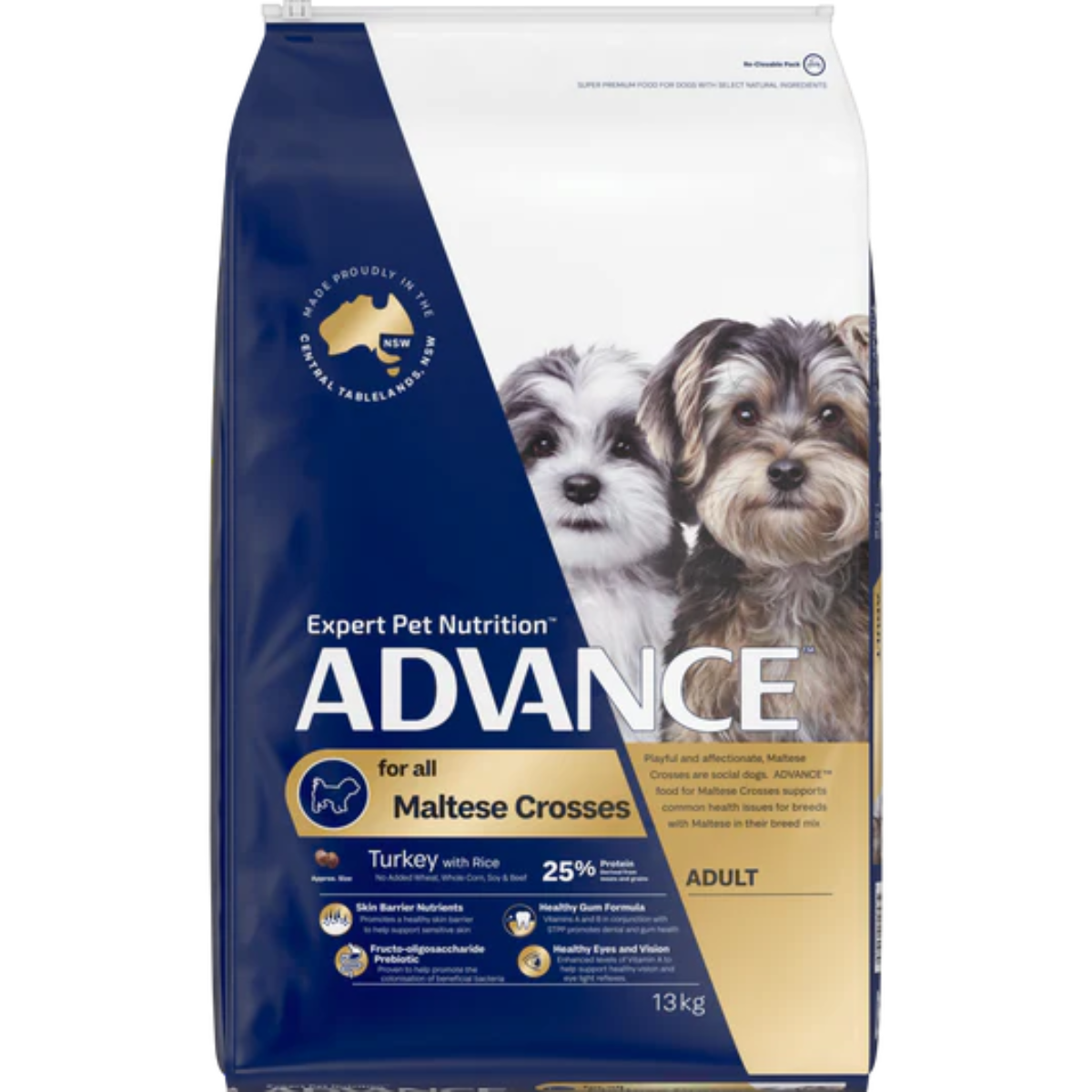 AdultMalteseCrossTurkeyRice13kg