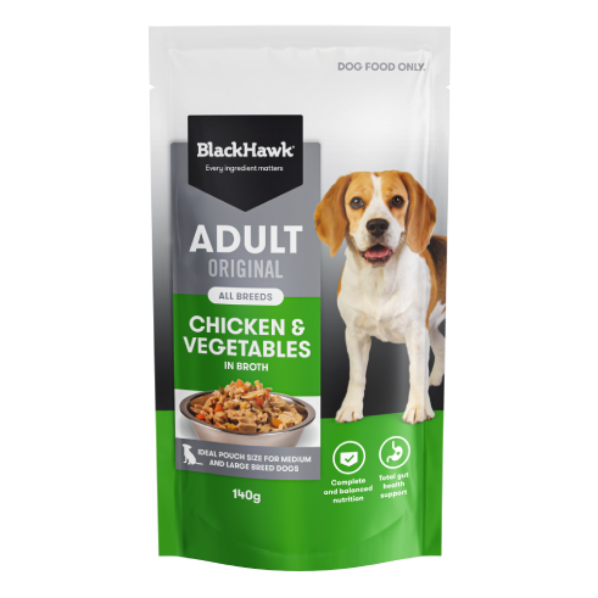 AdultSachetChickVeg130g