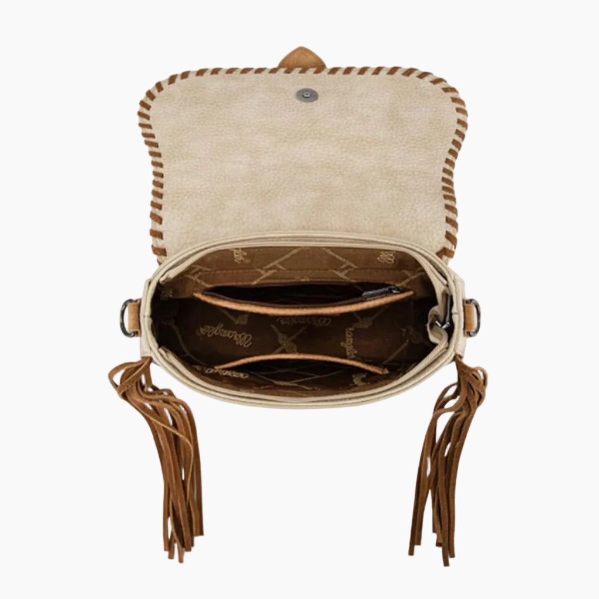 AveryShoulderBagNaturalInside