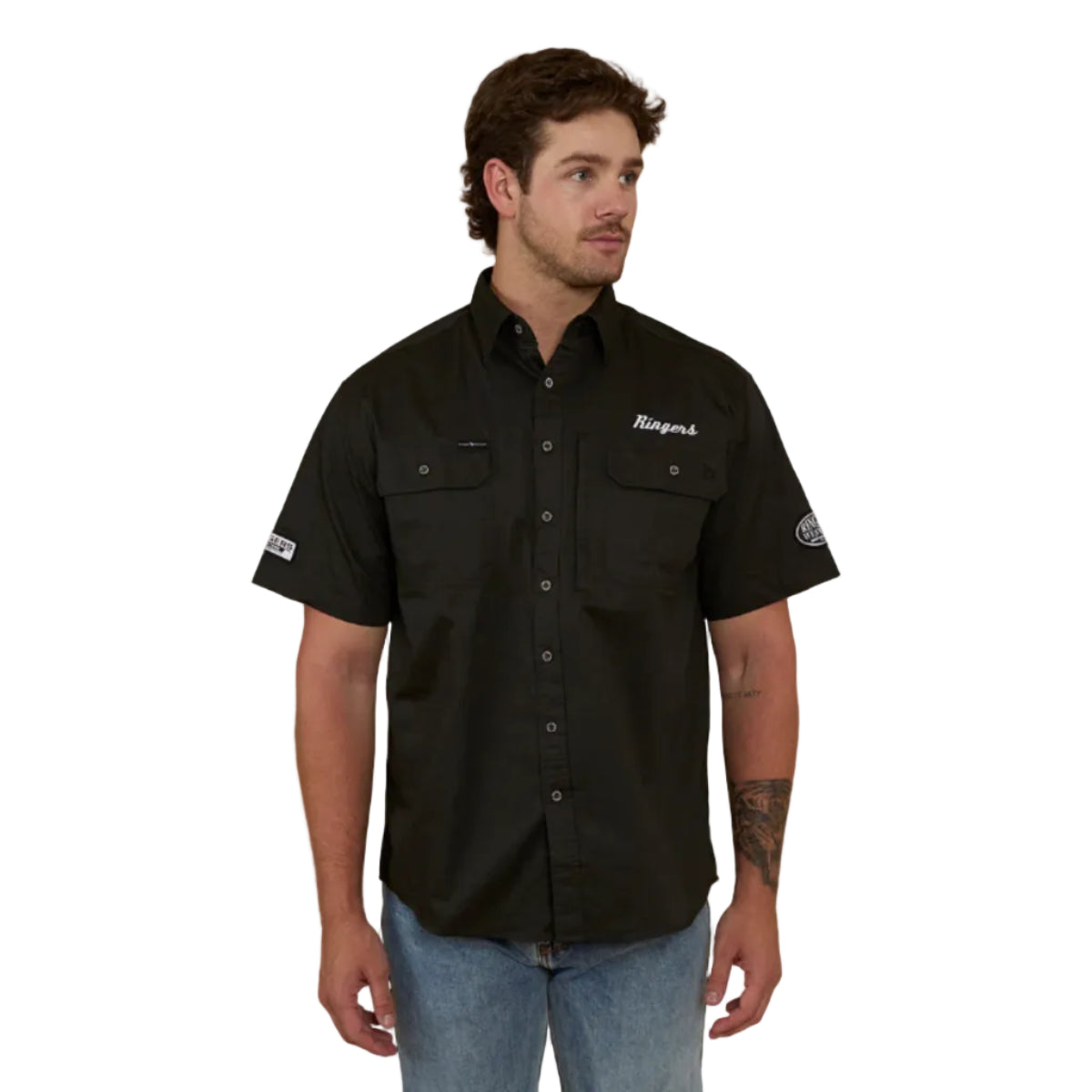 BigRigSSShirtCharcoalFront