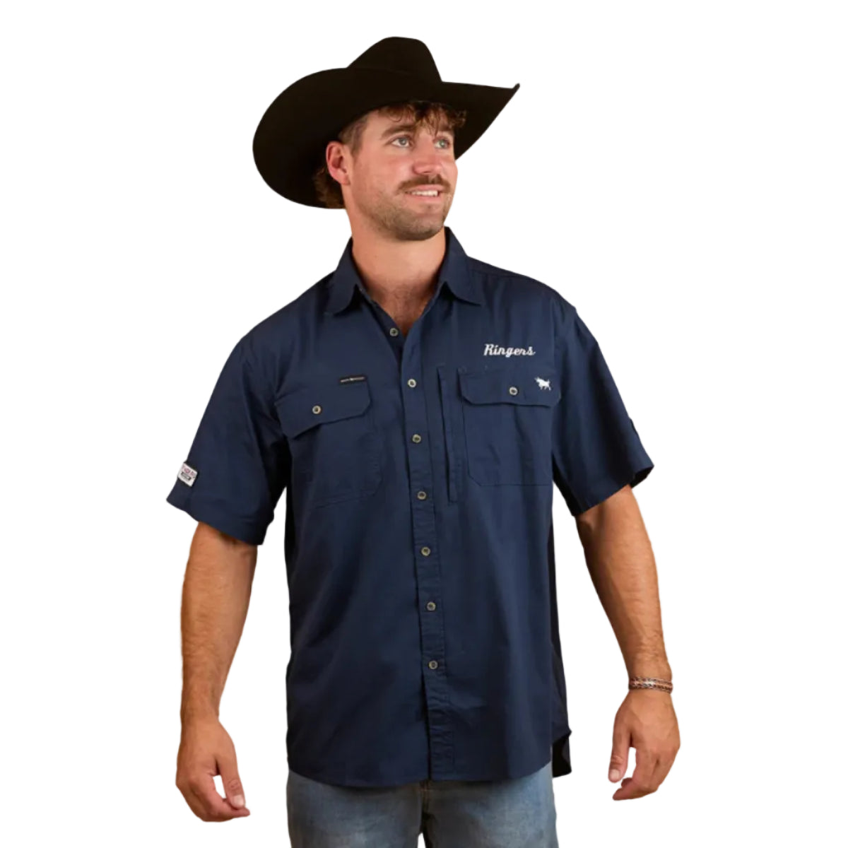 BigRigSSShirtNavyFront
