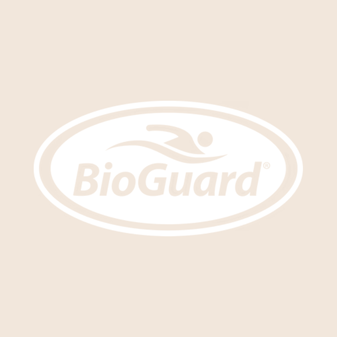 BioGuard logo on a beige background