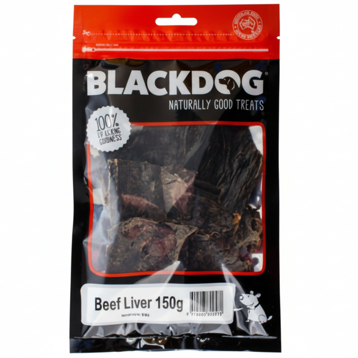 Blackdog Beef Liver 150g