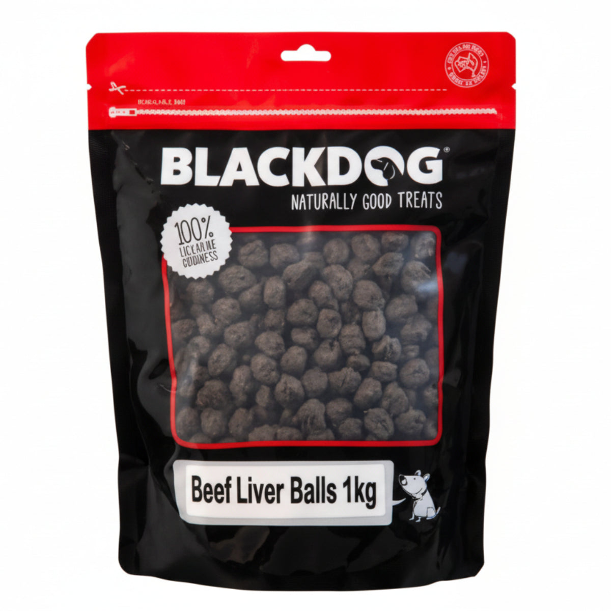 Blackdog Beef Liver Balls 1kg