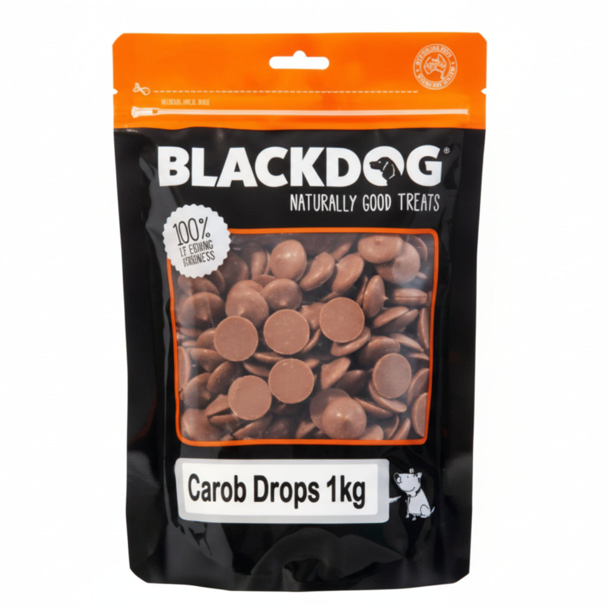 Blackdog Carob Drops 1kg