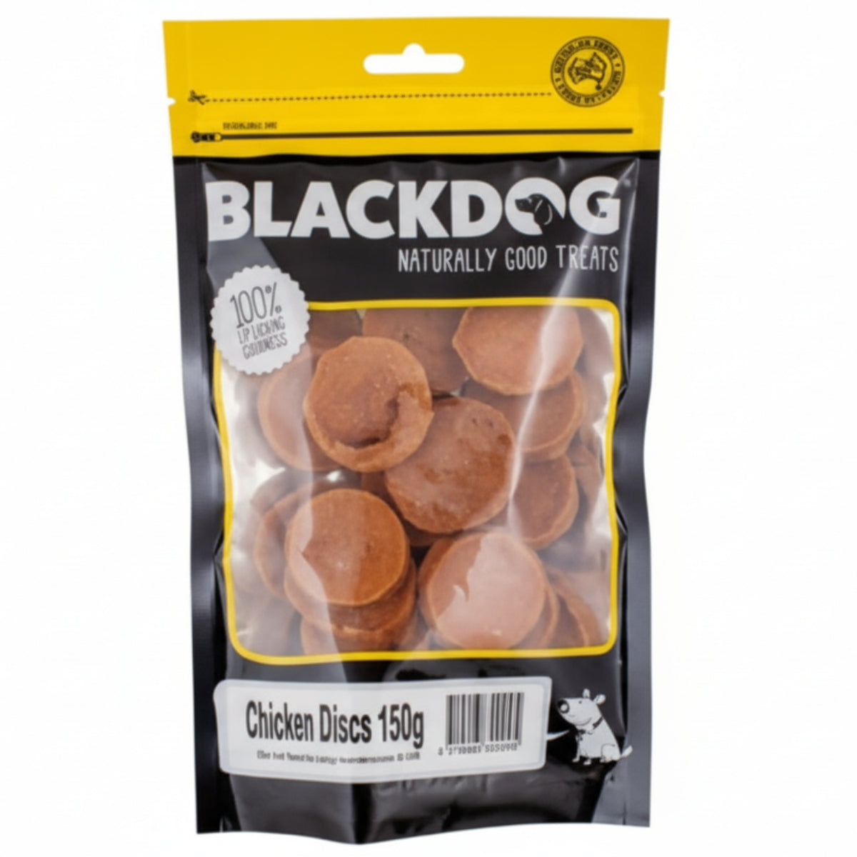 Blackdog Chicken Discs 150g