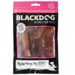 Blackdog Pig Ear Strips 70g
