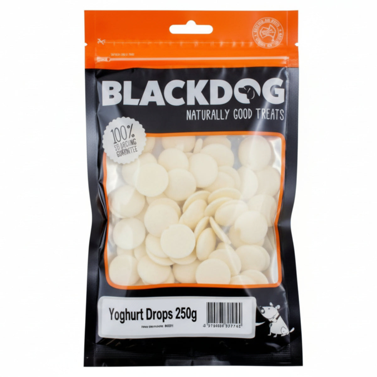 Blackdog Yoghurt Drops 250g B201