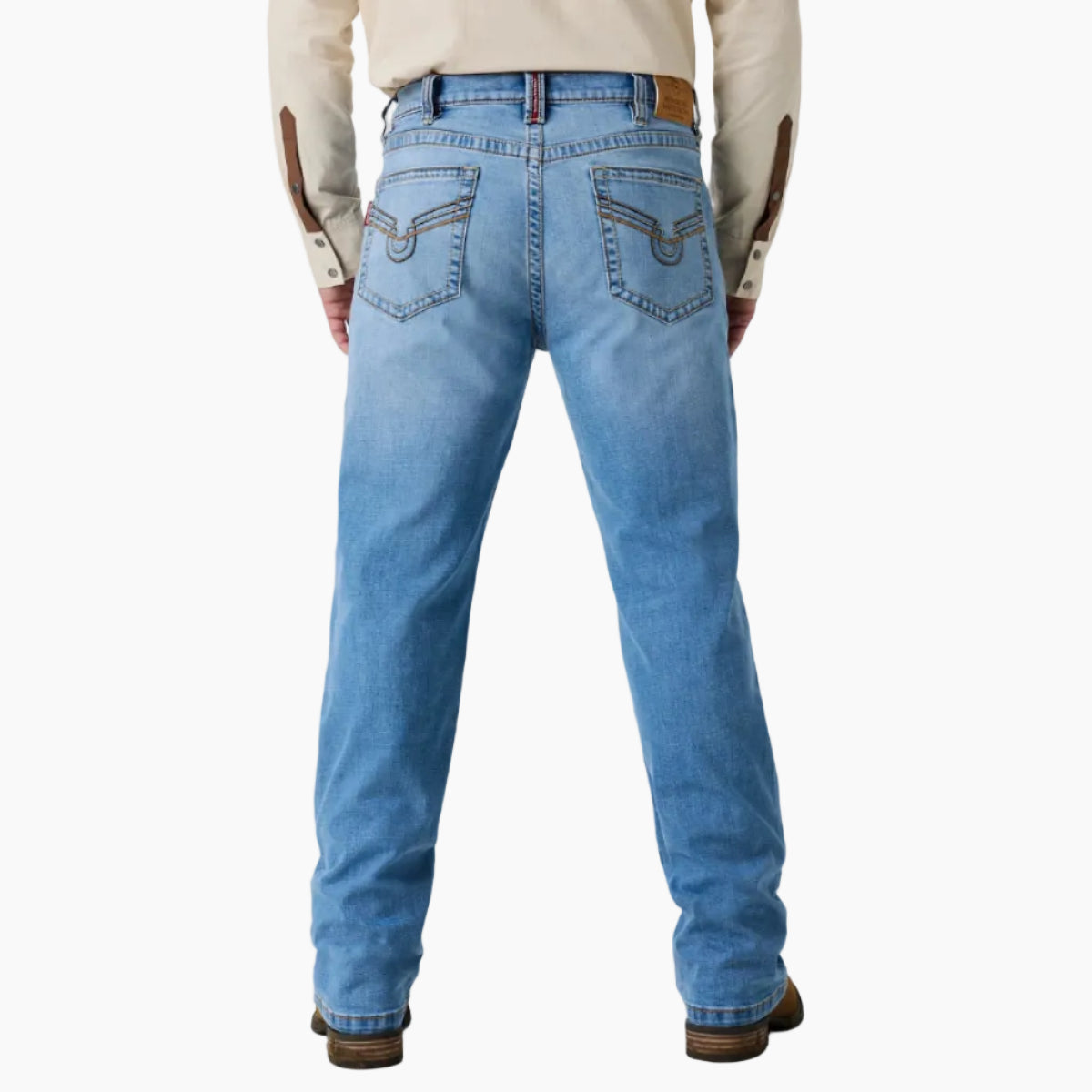 BlazeRelaxedBootlegJeanLightDenimBack
