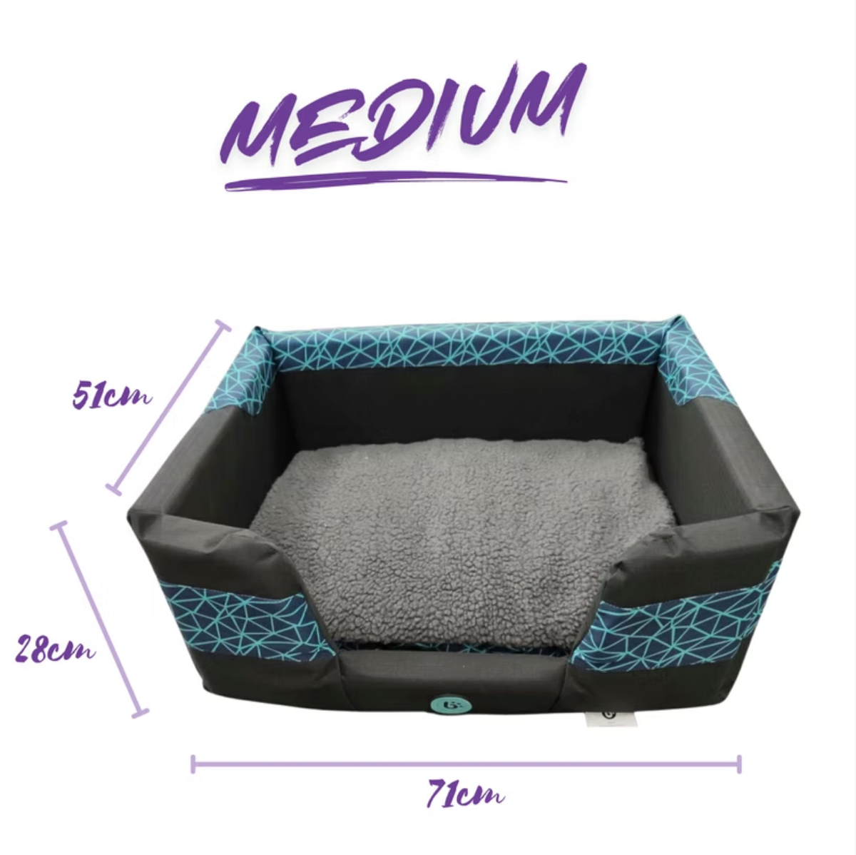 BonoFidoStayDryBasketDiamondMedium