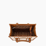 BostonStitchCrossbodyBagNaturalInside