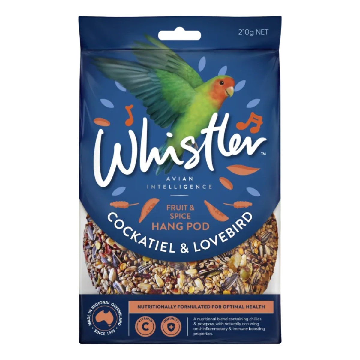 Cockatiel&LovebirdHangPod