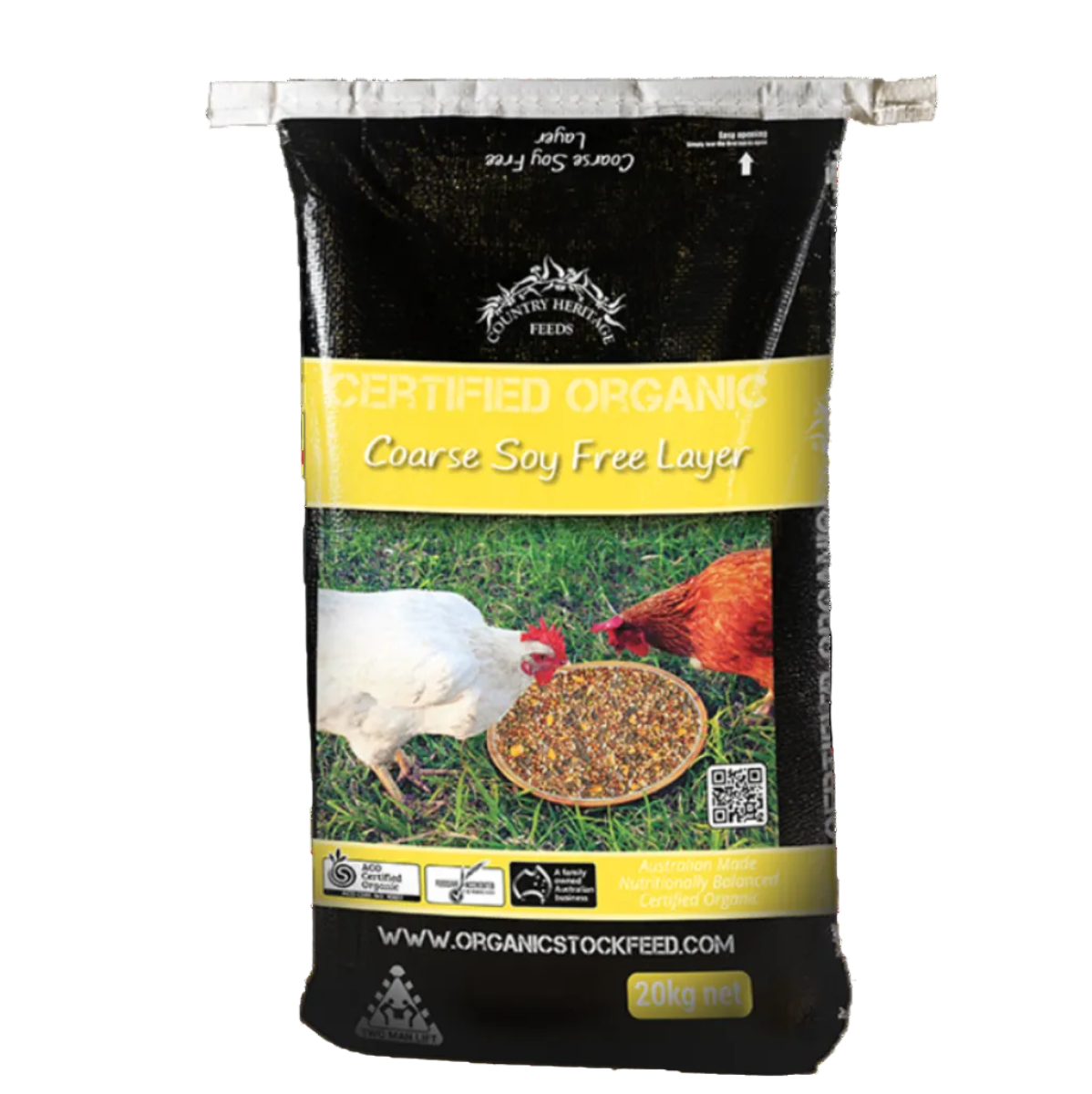 CountryHeritageCoarseLayerSoyFree20kg