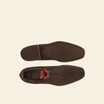 Craftsman boot – chocolate suede leather
