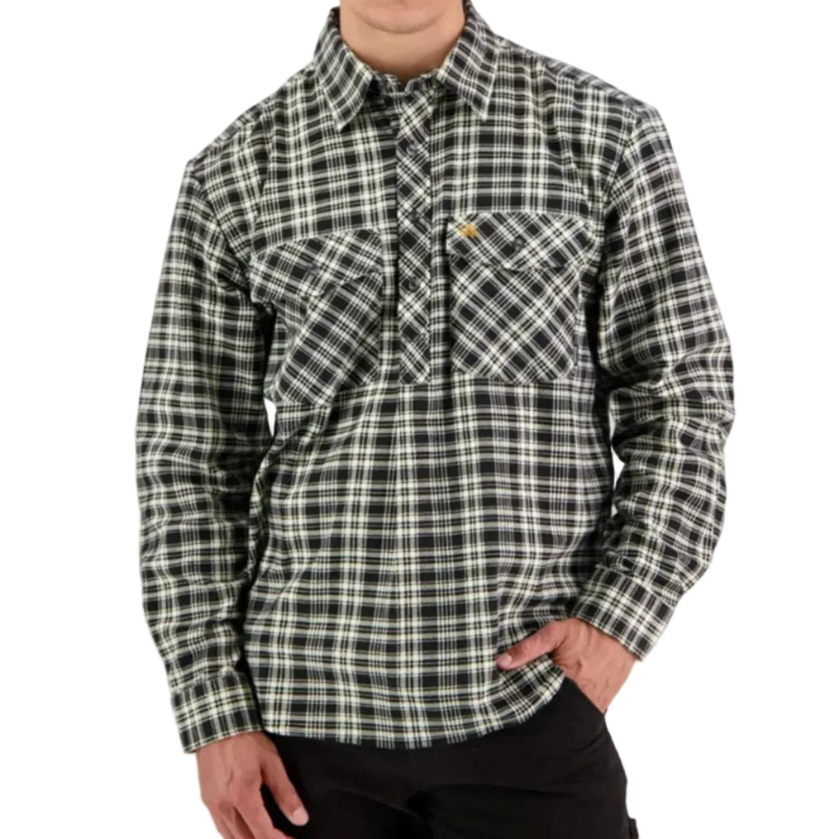 Egmont_Black_Half_Button
