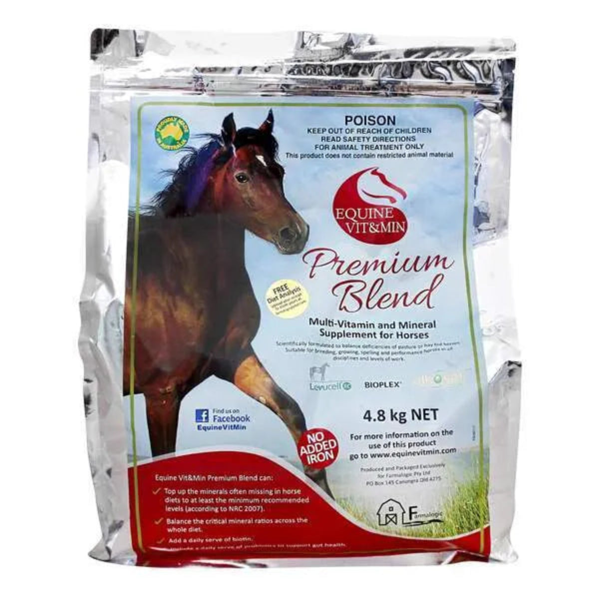 EquineVit&MinPremiumBlend4.8kg