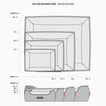 EzyDogOrthoSmartBedSize