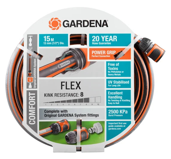 Flex Hose 13 mm 1/2 15 m Set