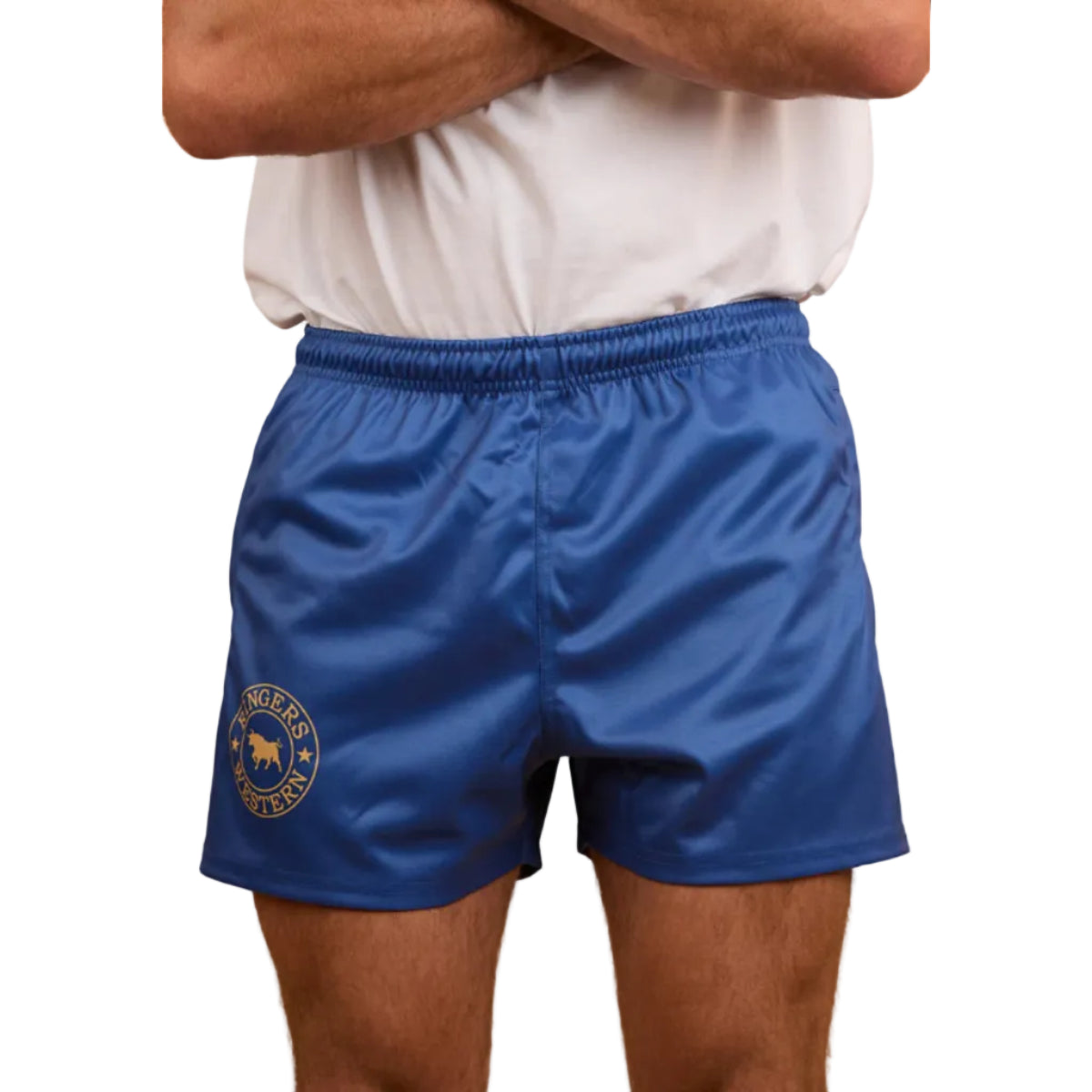 FootyShortsFrontBlue