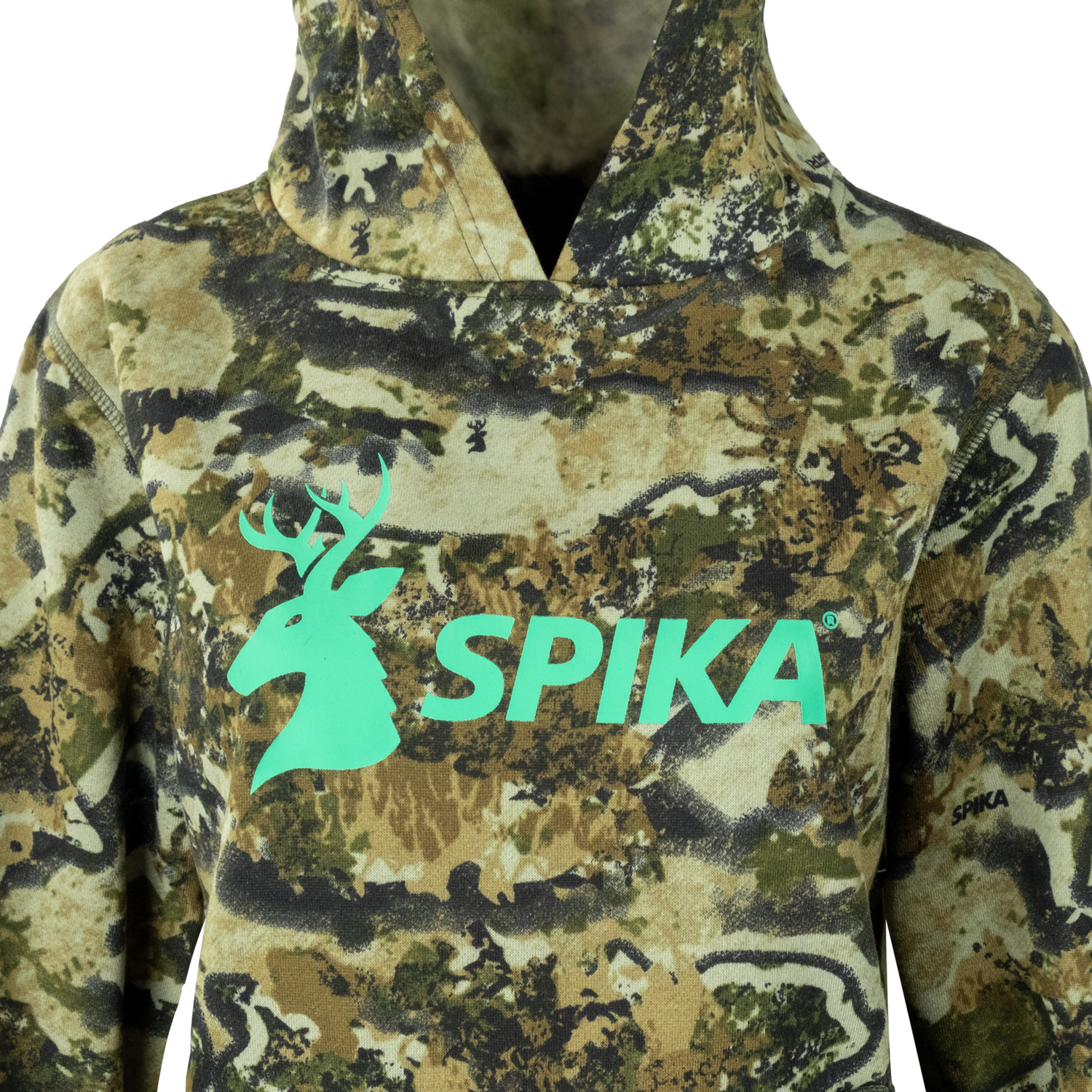 GO CLASSIC V2 HOODIE - BIARRI CAMO/MINT - WOMENS