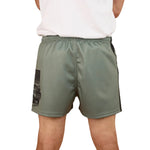 GetYourTruckFootyShortMilGreenBack