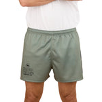GetYourTruckFootyShortMilGreenFront