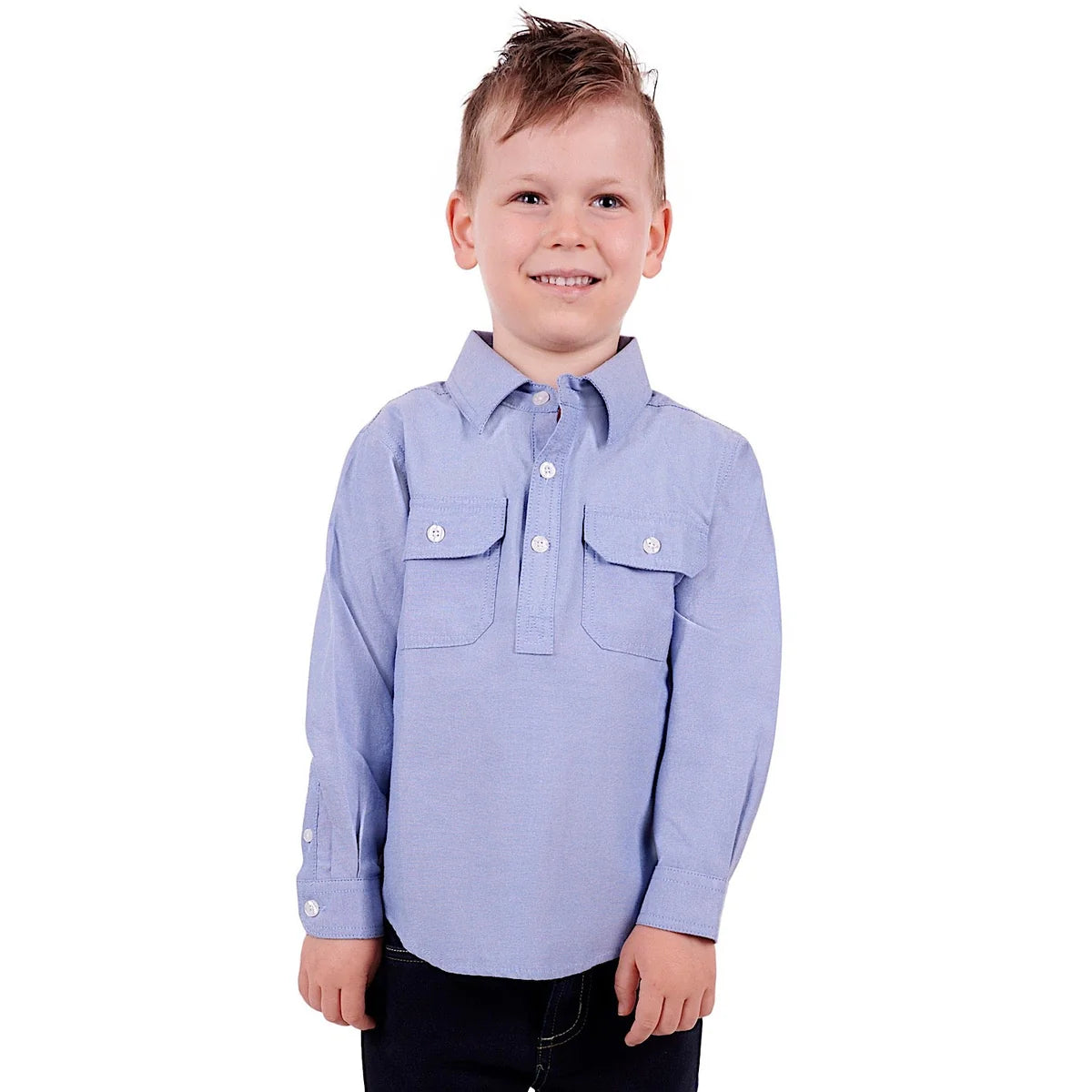 HardSlogKidsJacksonShirtBlue