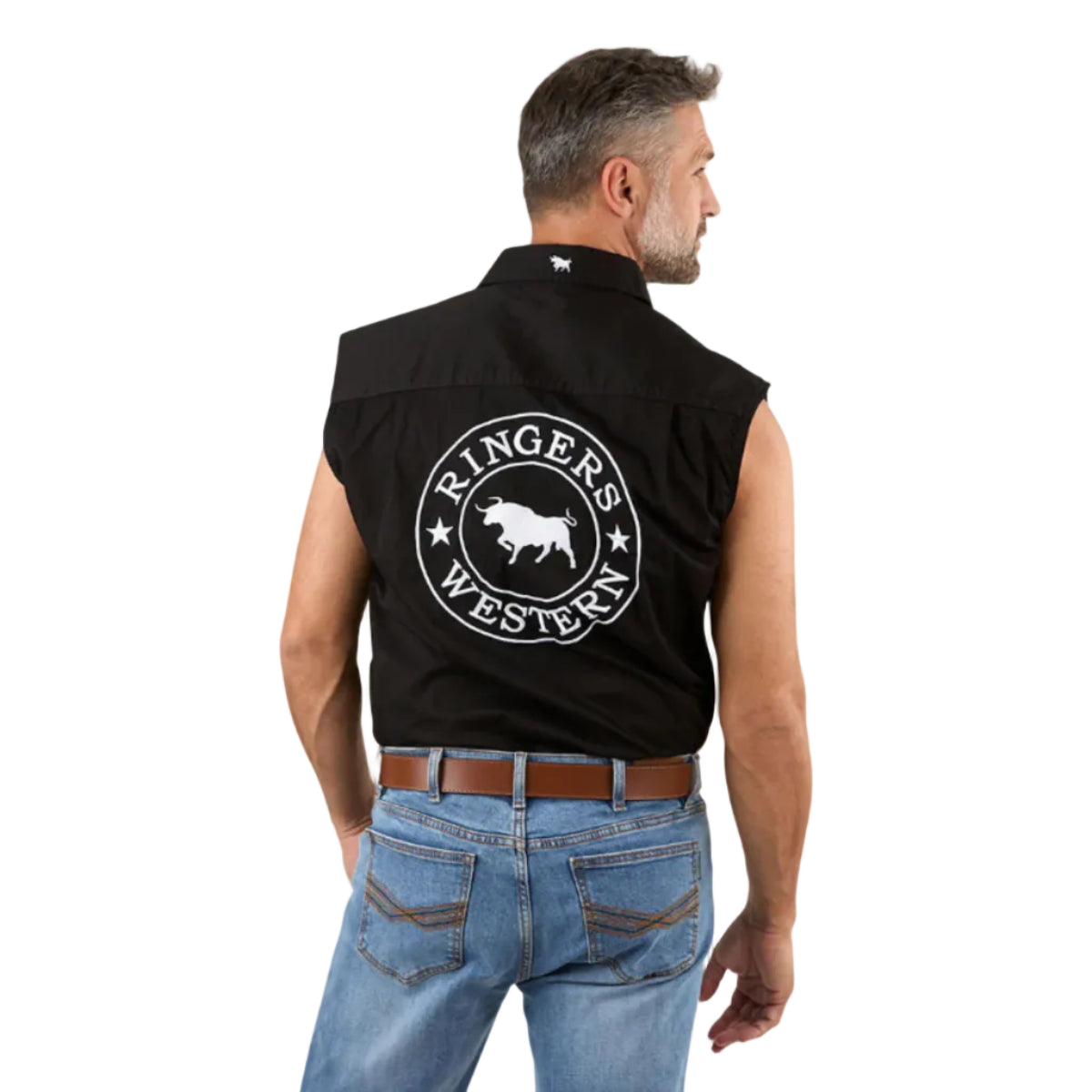 HawkeyeSleevlessShirtBlackBack