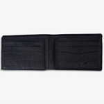 K-RooRFIDSlimLeatherWalletBlackInside