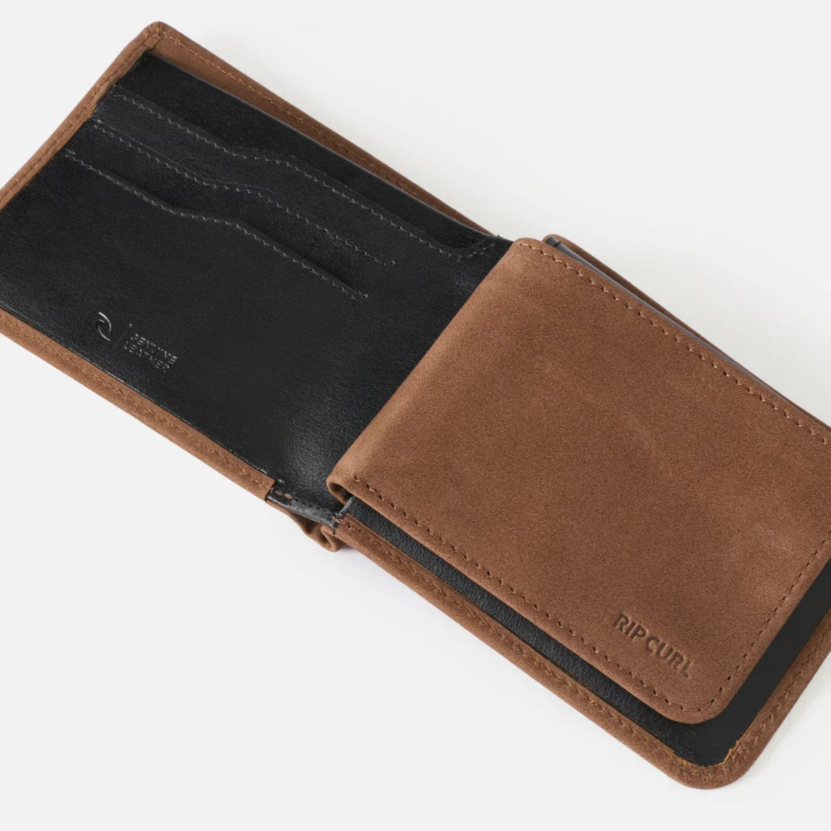 K-RooRID2in1LeatherWalletBrownInside2