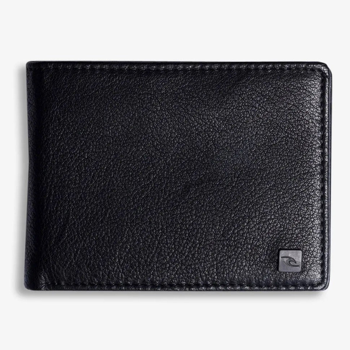 KRoo_RFID_Slim_Leather_Wallet_Black_Front_1