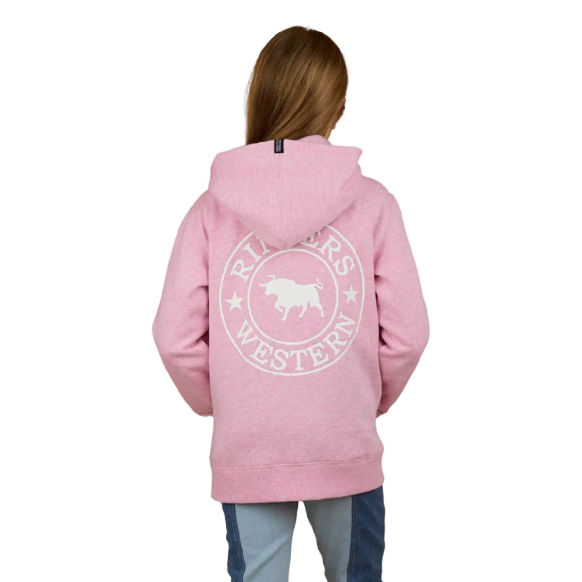 KidsSignatureHoodiePinkMarleBack