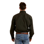 KingRiverLSHalfShirtCharcoalBack