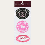 LadyLuckStickerPackPink
