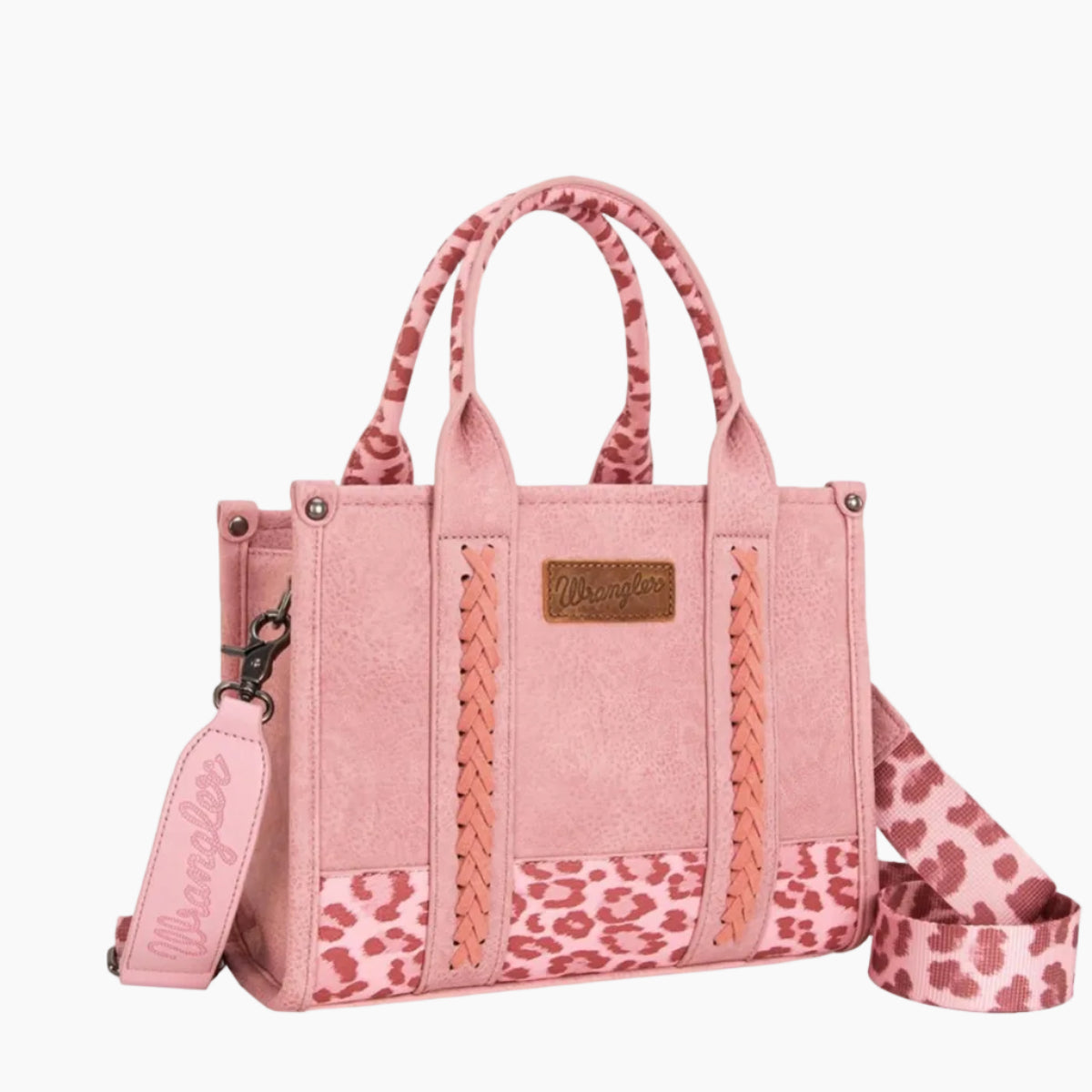 LeopardPrinkCrossbodyBagPinkFront