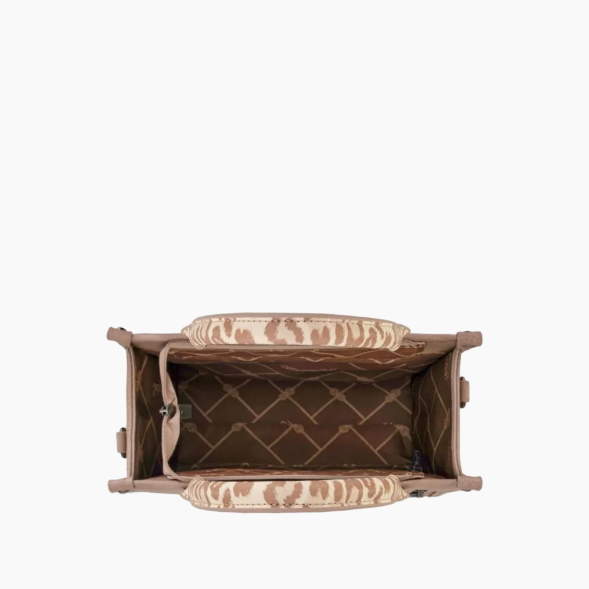 LeopardPrinkCrossbodyBagTaupeInside