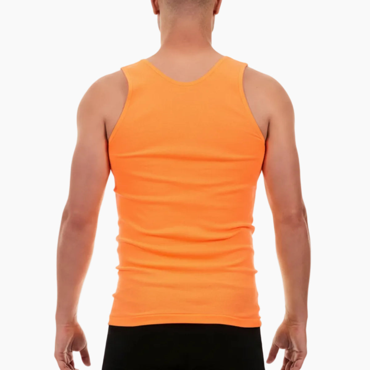MJ1653SCHiVisSingletOrangeBack