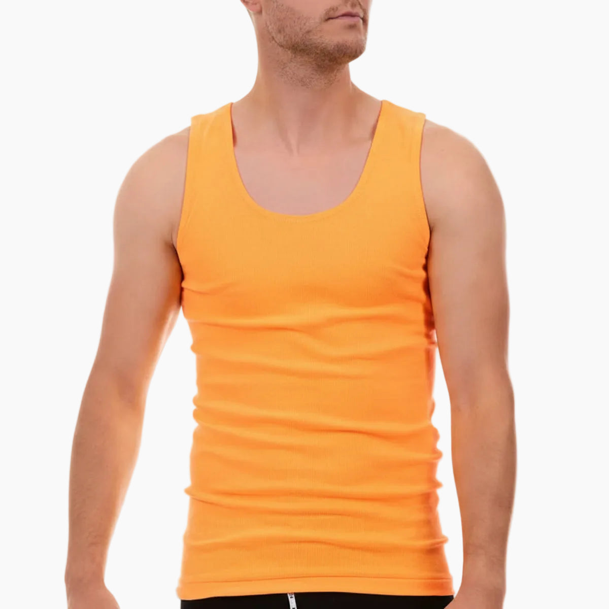 MJ1653SCHiVisSingletOrangeFront