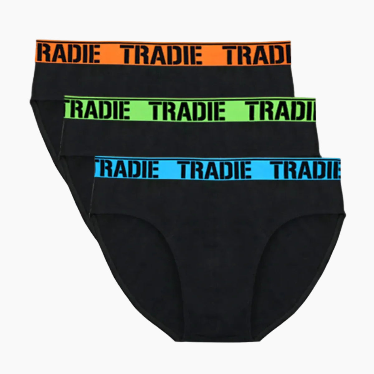 MJ3381SB3HipsterBrief3pkBlack
