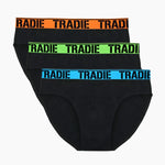 MJ3381SB3HipsterBrief3pkBlack