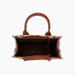 MacyAztecCrossbodyBagTanInside